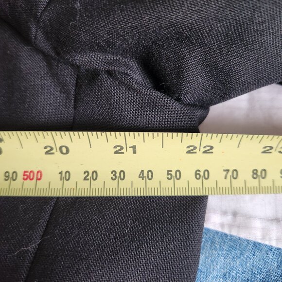 Tip Top Taylors Suit Coat Men's Size 42 Black Double Breasted Pure New Wool - Picture 4 of 10